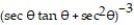 Find the derivative of the function. -r = A) -2 B) -2 C) -2 ( ) ( \theta + sec \theta tan \theta ) D)