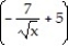   -y =   A)  6   B)  -       C)  -     D)       