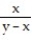 Use implicit differentiation to find dy/dx. -2xy - y<sup>2</sup> = 1 A)    B)    C)    D)   