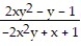 Use implicit differentiation to find dy/dx. -xy + x + y = x<sup>2</sup>y<sup>2 </sup> A)    B)    C)    D)   