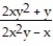 Use implicit differentiation to find dy/dx. -xy + x + y = x<sup>2</sup>y<sup>2 </sup> A)    B)    C)    D)   