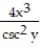 Use implicit differentiation to find dy/dx. - = cot y A) - B) C) D) -