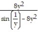 Use implicit differentiation to find dy/dx. -y cos = 8x + 8y A) B) C) D)