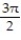  At the given point, find the slope of the curve or the line that is tangent to the curve, as requested. -4   y -   \pi  cos y = 5  \pi , tangent at (1,   \pi )  A)  y =   \pi x B)  y = -2  \pi x + 3  \pi  C)  y = -2  \pi x +   \pi  D)  y = -   x +   