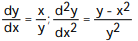 Use implicit differentiation to find dy/dx and y/d . - - = 7 A) B) C) D)