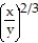 Find dy/dx by implicit differentiation. -x<sup>1</sup><sup>/3</sup> - y<sup>1/3</sup> = 1 A) - B) C) D) -