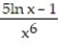Find the derivative of y with respect to x, t, or θ, as appropriate. -y = A) B) C) D)