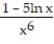 Find the derivative of y with respect to x, t, or θ, as appropriate. -y = A) B) C) D)
