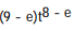 Find the derivative of y with respect to the independent variable. -y = A) B) C) D)