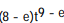Find the derivative of y with respect to the independent variable. -y = A) B) C) D)