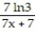 Find the derivative of the function. -y =     A)    B)    C)    D)   