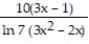 Find the derivative of the function. -y =     | A)    B)    C)    D)   