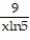 Find the derivative of the function. -y =   ( 9x)  A)    B)    C)    D)   