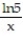 Find the derivative of the function. -y =   ( 9x)  A)    B)    C)    D)   