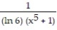 Find the derivative of the function. -f(x)  =   (   + 1)  A)    B)    C)  + 5     D)   