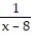Use logarithmic differentiation to find the derivative of y. -y = x(x - 8) (x - 4)  A)  1 B)  x(x - 8) (x - 4)    C)    +   +   D)  x(x - 8) (x - 4) (lnx + ln(x - 8)  + ln(x - 4) ) 