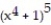 Use logarithmic differentiation to find the derivative of y. -y =       A)      B)      C)      D)     