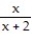 Use logarithmic differentiation to find the derivative of y with respect to the independent variable. -y =   A)    B)  x ln(x + 2)  C)      D)  ln(x + 2)  +  