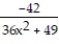 Find the derivative of y with respect to x. -y = A) B) C) D)