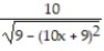 Find the derivative of y with respect to x. -y = A) B) - C) D)