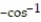 Find the derivative of y with respect to x. -y =     A)    B)    C)    D)   