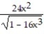 Find the derivative of y with respect to x. -y = 2 ( 4 ) A) B) C) D)