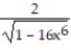 Find the derivative of y with respect to x. -y = 2 ( 4 ) A) B) C) D)