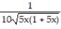 Find the derivative of y with respect to x. -y = A) B) C) D)