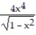 Find the derivative of y with respect to x. -y = 4     x A)    + 16   x   B)    + 16   x   C)    + 16   D)   