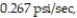 Solve the problem. Round your answer, if appropriate. -Water is discharged from a pipeline at a velocity v (in ft/sec)  given by   where p is the pressure (in psi) . If the water pressure is changing at a rate of   find the acceleration (dv/dt)  of the water when   A)  1230 ft/sec<sup>2 </sup> B)  20.9 ft/sec<sup>2 </sup> C)  78.1 ft/sec<sup>2 </sup> D)  46.1 ft/sec<sup>2 </sup>