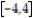 Determine whether the function satisfies the hypotheses of the Mean Value Theorem for the given interval. -f(x) =   ,  