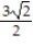 Choose the one alternative that best completes the statement or answers the question.  -Determine the dimensions of the rectangle of largest area that can be inscribed in a semicircle of radius 3. A)  h =   , w = 3   B)  h = 3   , w = ,   C)  h =   , w = 3   D)  h = 3   , w =  