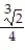 Choose the one alternative that best completes the statement or answers the question. -A cylindrical container with a volume of 3?   is to be made from two different materials. The material used for the ends costs three times as much as the material for the side. What are the dimensions of the container that minimize the cost of the materials? A)  r =   ft; h = 3   ft B)  r =   ft; h = 4   ft C)  r =   ft; h = 4   ft D)  r =   ft; h =   ft