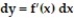 Express the relationship between a small change in x and the corresponding change in y in the form   .  -y = 2 cot   A)     B)     C)     D)    