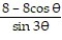  Use l'Hopital's Rule to evaluate the limit. -    A)   \infty  B)  0 C)  1 D)  8/3 