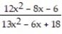 Use l'Hopital's Rule to evaluate the limit. -    A)  - 12/13 B)  1 C)  13/12 D)  12/13