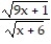  L'Hopital's rule does not help with the given limit. Find the limit some other way. -    A)  0 B)  9 C)  3 D)   \infty
