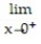  L'Hopital's rule does not help with the given limit. Find the limit some other way. -    A)  -1 B)  0 C)   \infty  D)  1 