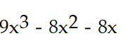Find an antiderivative of the given function.  -24   - 16x - 8 A)     B)     C)     D)    