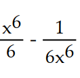 Find an antiderivative of the given function.  -  -   A)     B)     C)     D)    