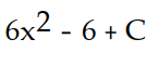 Find the most general antiderivative.       -  dx A)     B)     C)     D)    