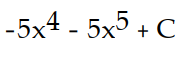 Find the most general antiderivative.       -  dx A)     B)     C)     D)    