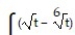 Find the most general antiderivative.       -  dt A)     B)     C)     D)    