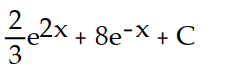 Find the most general antiderivative.       -  dx A)     B)     C)     D)    