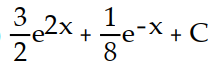 Find the most general antiderivative.       -  dx A)     B)     C)     D)    