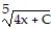 Find the general solution of the equation. Express the solution explicitly as a function of the independent variable.    -  A)  y = -   B)  y = -   C)  y =   D)  y =  