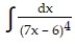Choose the one alternative that best completes the statement or answers the question. Evaluate the integral -  A)    + C B)  -   + C C)  -   + C D)    + C
