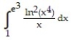 Choose the one alternative that best completes the statement or answers the question. Evaluate the integral -  A)  1   B)  144 C)  2304 D)  144  