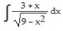 Choose the one alternative that best completes the statement or answers the question. Evaluate the integral -  A)     B)     C)     D)   