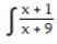 Choose the one alternative that best completes the statement or answers the question. Evaluate the integral -dx   A)  x + 8 ln   + C B)  x - 8 ln   + C C)  x - 8 ln   + C D)    x + 8 ln   + C